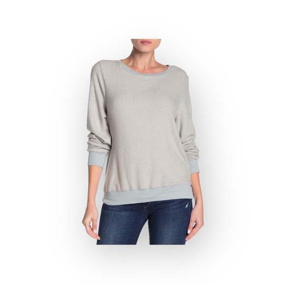 Wildfox Tops - new Wildfox Couture ☻ Classic BBJ Pullover Beach Jumper Sweatshirt ☻ Grey Small